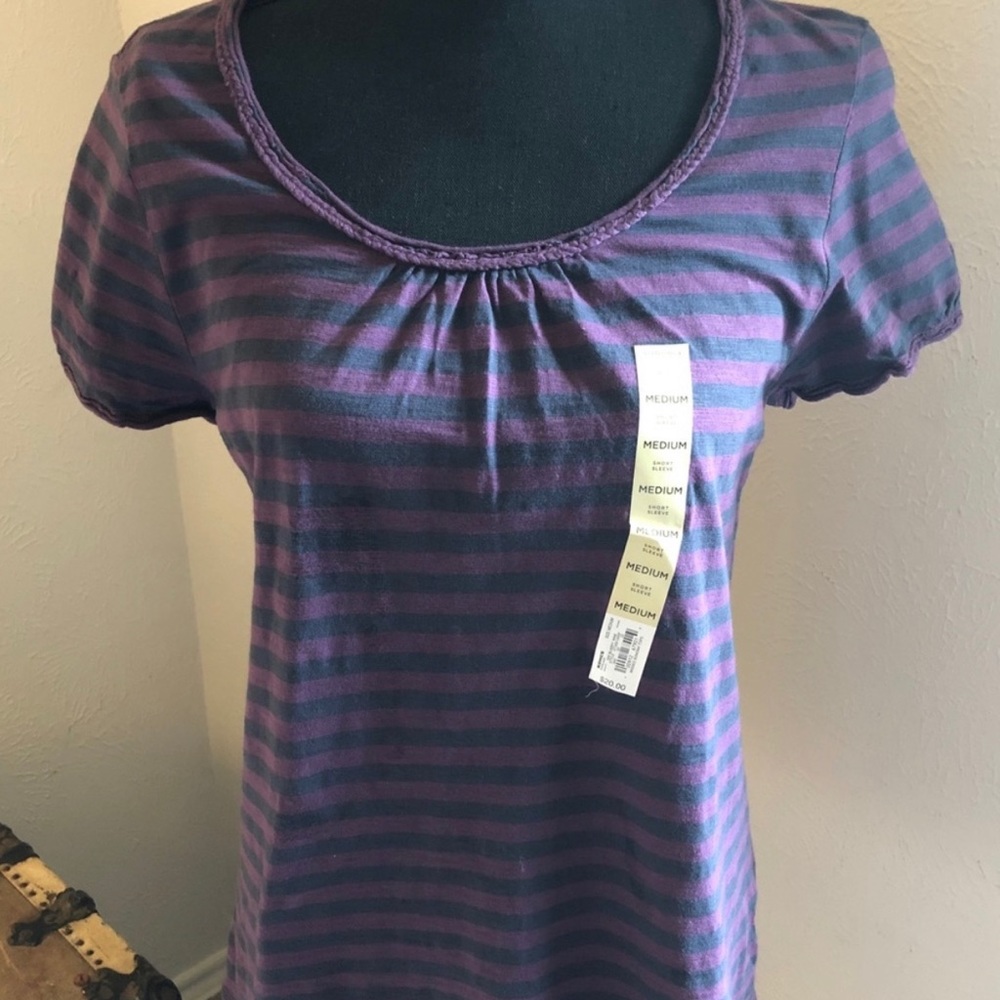 NWT Sonoma Stripe T-Shirt. M